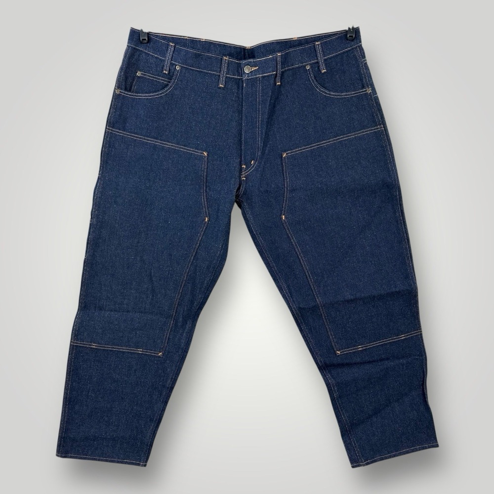 NWT Prison Blues Double Knee Jeans 48x30 USA MADE Mens Baggy Wide PRSN‎ BLU